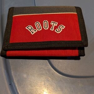 Roots Velcro wallet  . Very clean